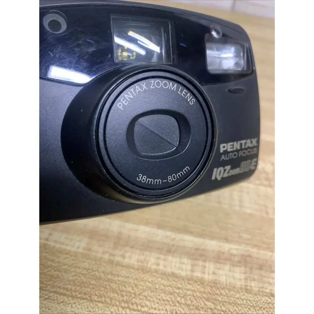 Olympus Trip S & Pentax IQZoom 80-E Point & Shoot Cameras For Parts-Untested
